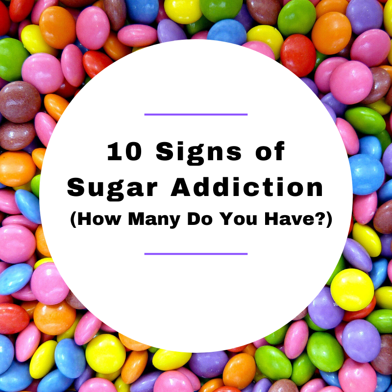 signs of sugar addiction