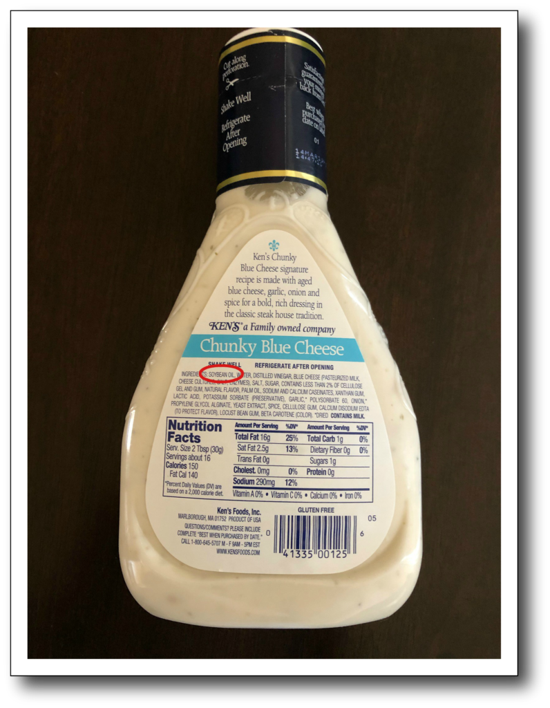 salad dressing and 500 calorie meals